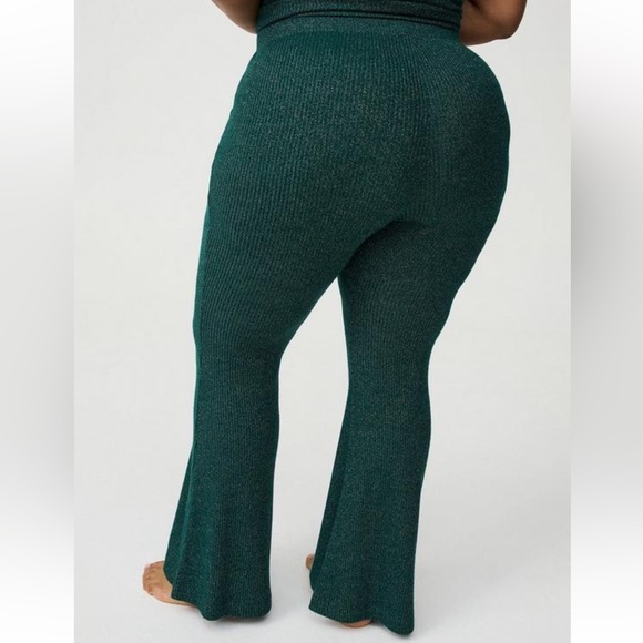 Torrid Green Shimmer Lounge Pants - Picture 4 of 7